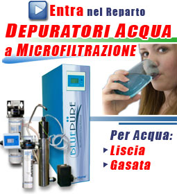 FILTRAZIONE ACQUA