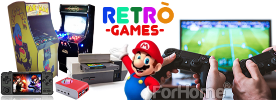 Console Game Retrò Arcade Cabinati, BarTop, RetroPie