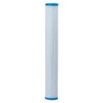 Green Filter Pleated Polyester Sediment Filter Cartridge 20 "- 1 Micron