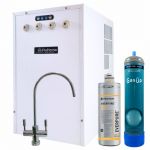 Depuratore Acqua ForHome® Refrigeratore Gasatore Con Everpure Da Sotto Lavello - Acqua Gasata Refrigerata -Rub. 2 Vie -