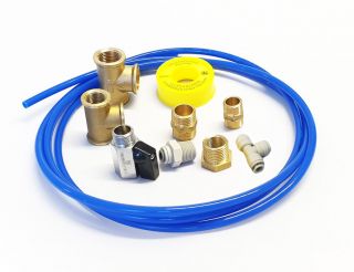 Kit Allaccio Acqua da 1/4"