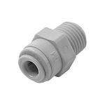 Quick Coupling Dm Fit Straight end pipe Ø - conical threading BSPT 1/4 "X 1/8