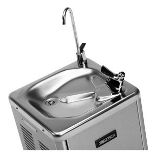 Fontanella Ad Acqua Bellerofonte Per Ufficio - Dispenser Freddo Con Doppio Rubinetto