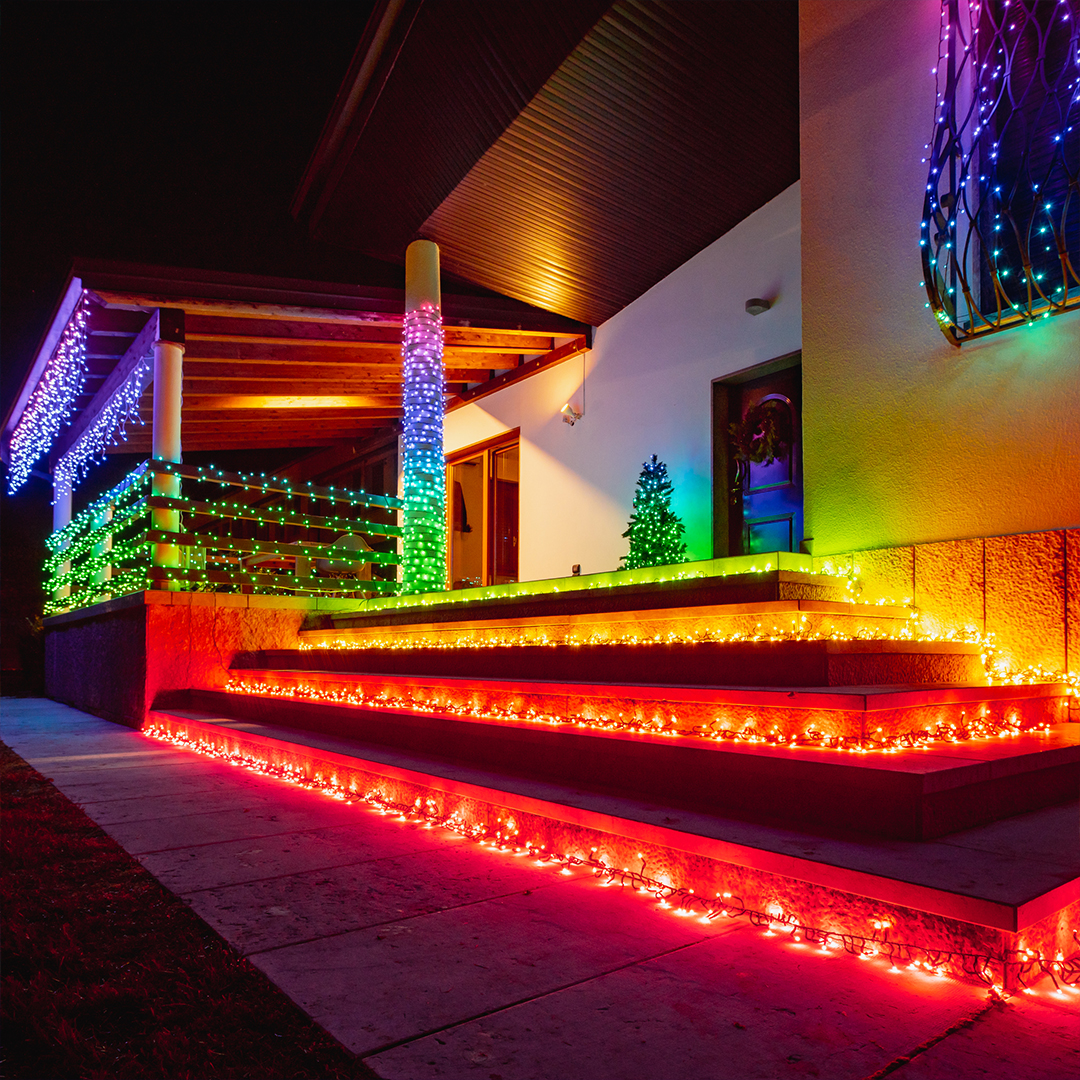 TWINKLY Luci di Natale LED RGB BT+Wifi Controllabili e