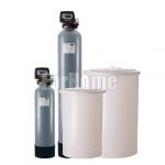 Addolcitore acqua doppio corpo AUTOTROL 255/760 Logix 1" elettronico Rig.Volume-tempo 35 litri resina (ds)