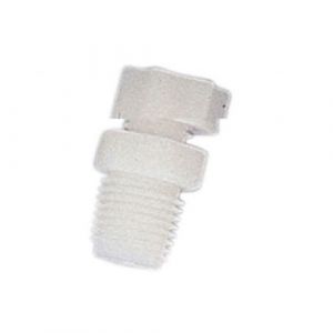 Straight terminal tube Ø - thread M. 1/4 "x 1/4" - StarFit Quick Compression Fitting (or)