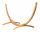 Wooden Stand for Double Hammock Elipso Nature FSC Certified (ds)