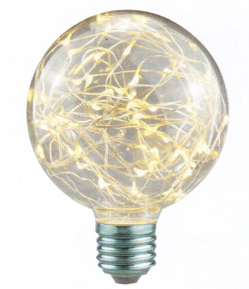 Set 10 Lampadine LED E27 Edison - Luce Calda 2W, Stile Vintage, Per Decorazioni Natalizie, Feste E Atmosfere Retrò - Foto 3