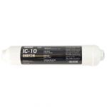 Ionicore IC-10CGAC granular coconut activated carbon filter in line - 1/4 "NPT 2" x10 "