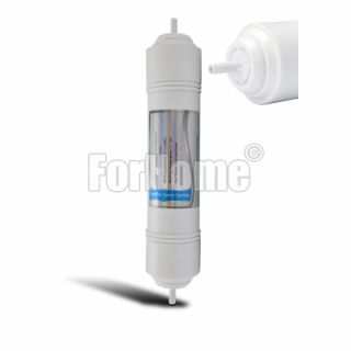 GAC Post-Filter RO400 carbon filter in line with 1/4 "- 2" x10 "shank