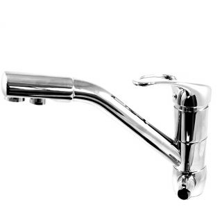 ForHome® 3 Way Tap For Purified Water Tap For Purifier (color: Chrom