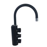 ForHome® 3 Way Tap For Purified Water Tap For Purifier (color: matt black)