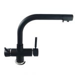ForHome® 4 Way Tap For Purified Water Tap For Purifier (color: black)