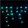 TWINKLY ICICLE Tenda Cascata Luci di Natale 0,7x5 mt 190 LED RGB BT+Wifi Controllabili con SMARTPHONE Prolungabili