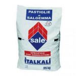 Sale in Pastiglie per Addolcitori Acqua Depuratori Salgemma Naturale Italiano Italkali Sacco 25KG.