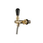 Replacement water tap G5 / 8x35x10 with compensator, brass color (for Palmer column)