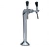 Column for dispensing beer or purified water forHome® Cobra Ice 2 ways chrome color Complete with: taps