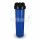 BIG container for 20 "In / Out 1" Col. Blue Water Filter with pressure release button + key and bracket
