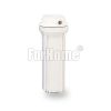 Water Filter Container 10 "In / Out 1/4" double o.ring - White ForHome
