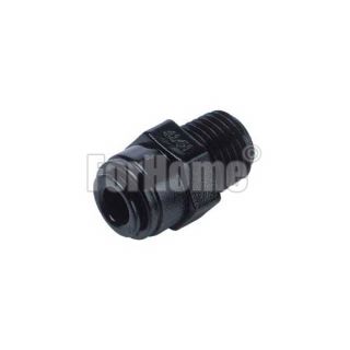 Quick fitting Dm Fit Straight end pipe Ø - conical thread BSPT 6mm x 3/8 "