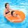 Inflatable Float Donut for Pool / Sea Neon Intex Lifebuoy 91 cm (various colors according to availability)