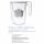 Caraffa Filtrante Philips Water Micro X-Clean Filtrazione Carbone Attivo Filtro acqua, 2,6 litri,Timer elettronic,Bianco