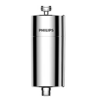 Sistema Filtro per Doccia Philips Water Filtrante in Linea con Filtro al Carbone Attivo per Cloro, Impurità, Calcare