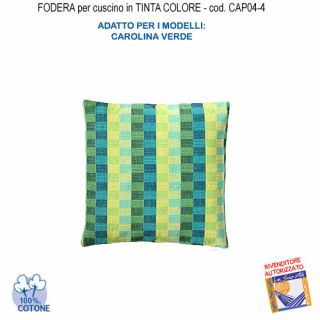 Cushion cover in Green Carolina green CAP04-4