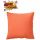 Federa In Tinta Per Cuscino Colore Arancione Un-6 (FS)