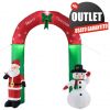 Inflatable Christmas arch