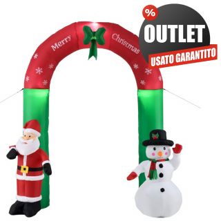 Inflatable Christmas arch