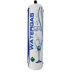 Bombola Co2 da 600gr Usa/Getta Nuova per sistemi di gasatura acqua - watergas 30 cm