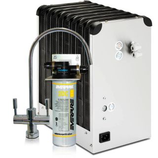 Depuratore Acqua ForHome® Refrigeratore Da Sotto Lavello Con Everpure 2 Vie Acqua Depurata Ambiente E Depurata Refrigera