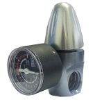 CO2 PRESSURE REDUCER FOR 450gr or 1KG BOMBs RECOVERABLE ACME OUTPUT OUTPUT 1/8 "F. NPTF