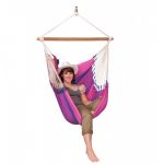Amaca Sospesa in Puro Cotone  Orquidea Porpora (fs)